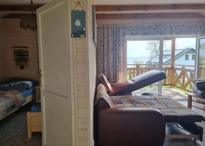 Z Widokiem Na Zalew Сasa de vacaciones Sulomino